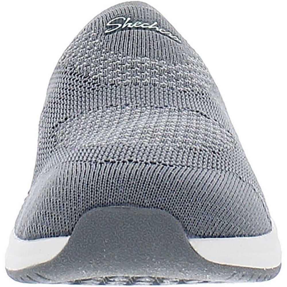 Skechers Womens In Knit to Win It Gray Athletic and Training Shoes NWT_3